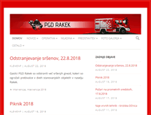 Tablet Screenshot of pgd-rakek.si